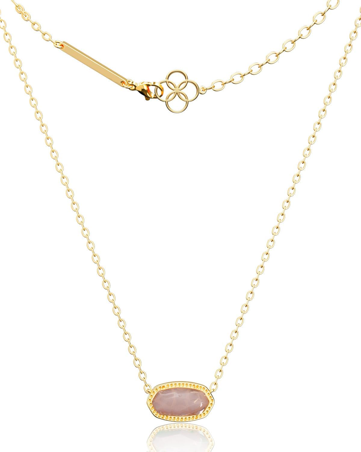 18K Gold Plated Pendant Necklace for Women,Fashion Jewelry,Anniversary Birthday Gifts for Women/Mom/Sister/Friends/Her/Wife/Grandma/Coworker Mother'S Day Gifts for Mom