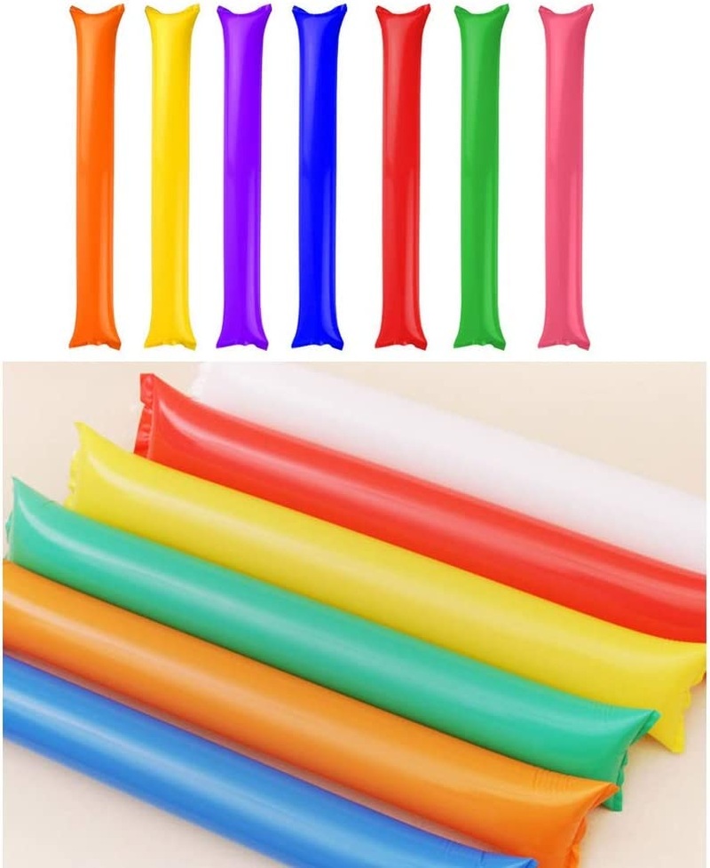 Creatyi 40 PCS Thicken Bam Bam Thunder Sticks Cheering Sticks Cheerleading Ch... - Picture 6 of 15