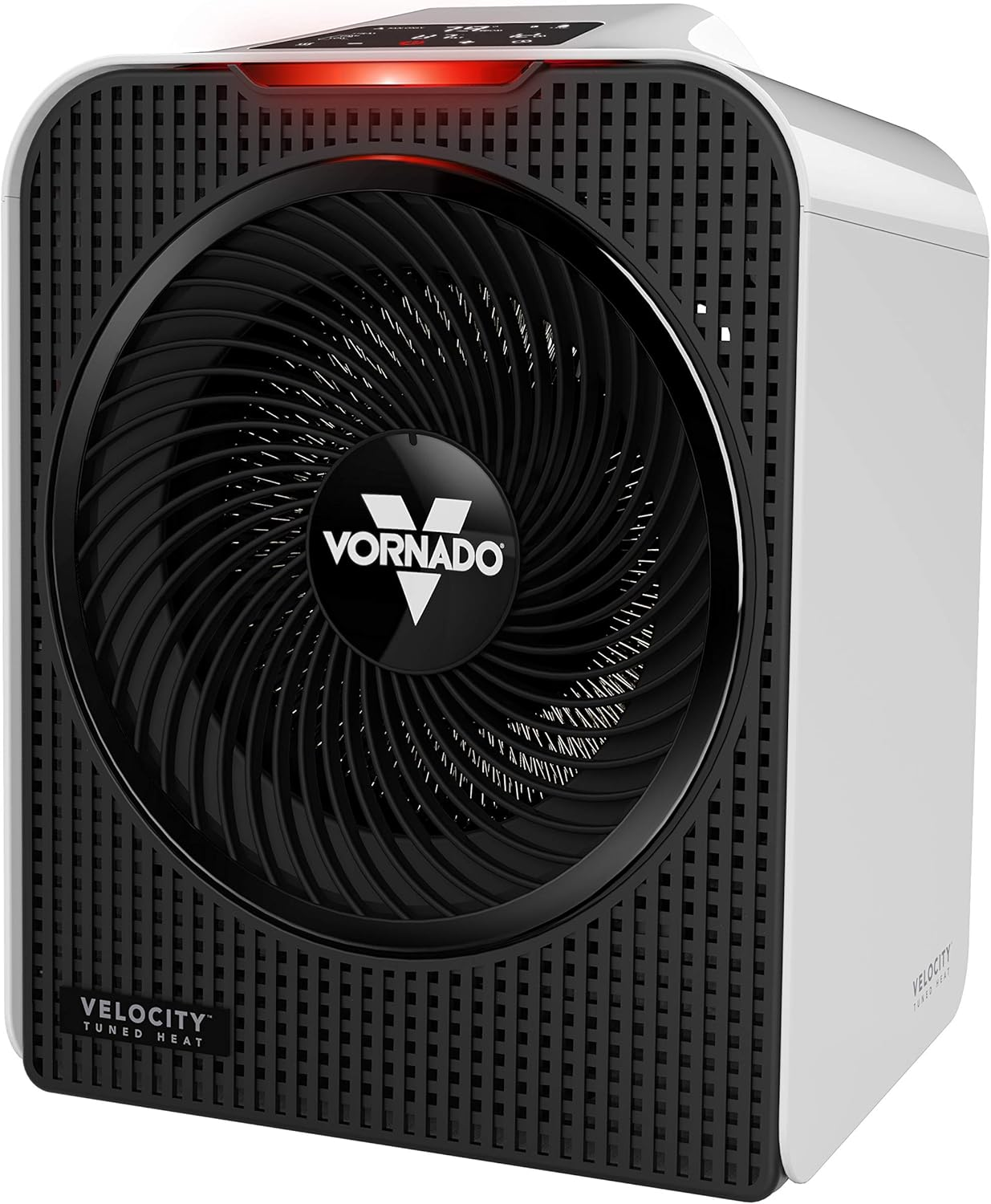 Velocity 5 Whole Room Space Heater with Auto Climate Control, Timer, and Safety Features, White, Large
