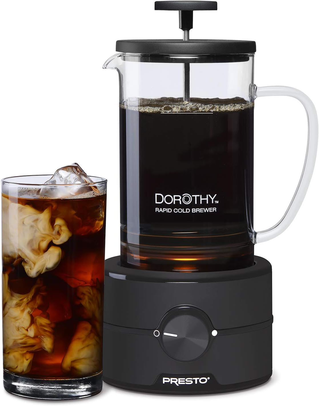 02937 Dorothy™ Electric Rapid Cold Brewer - Cold Brew at Home in 15 Minutes - No More Waiting 12 to 24 Hours.