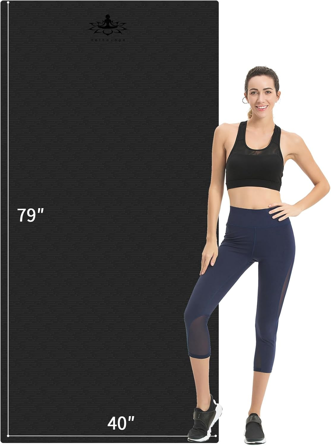 Extra Long TPE Yoga Mat 79
