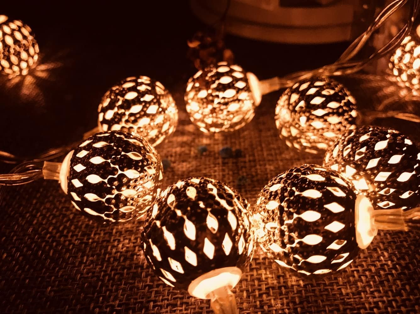 Leds Christmas Moroccan Fairy Lights Festival Ambiance Lighting for Bedroom
