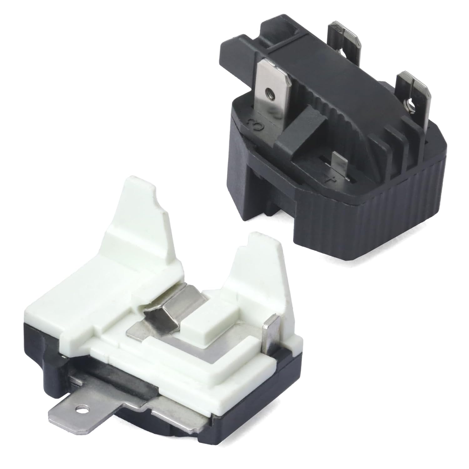 8EA14C3 Refrigerator Compressor Start Relay Replacement for GE WR55X22042 8EA4D722K7R 842629, for Embraco EM2X3125U