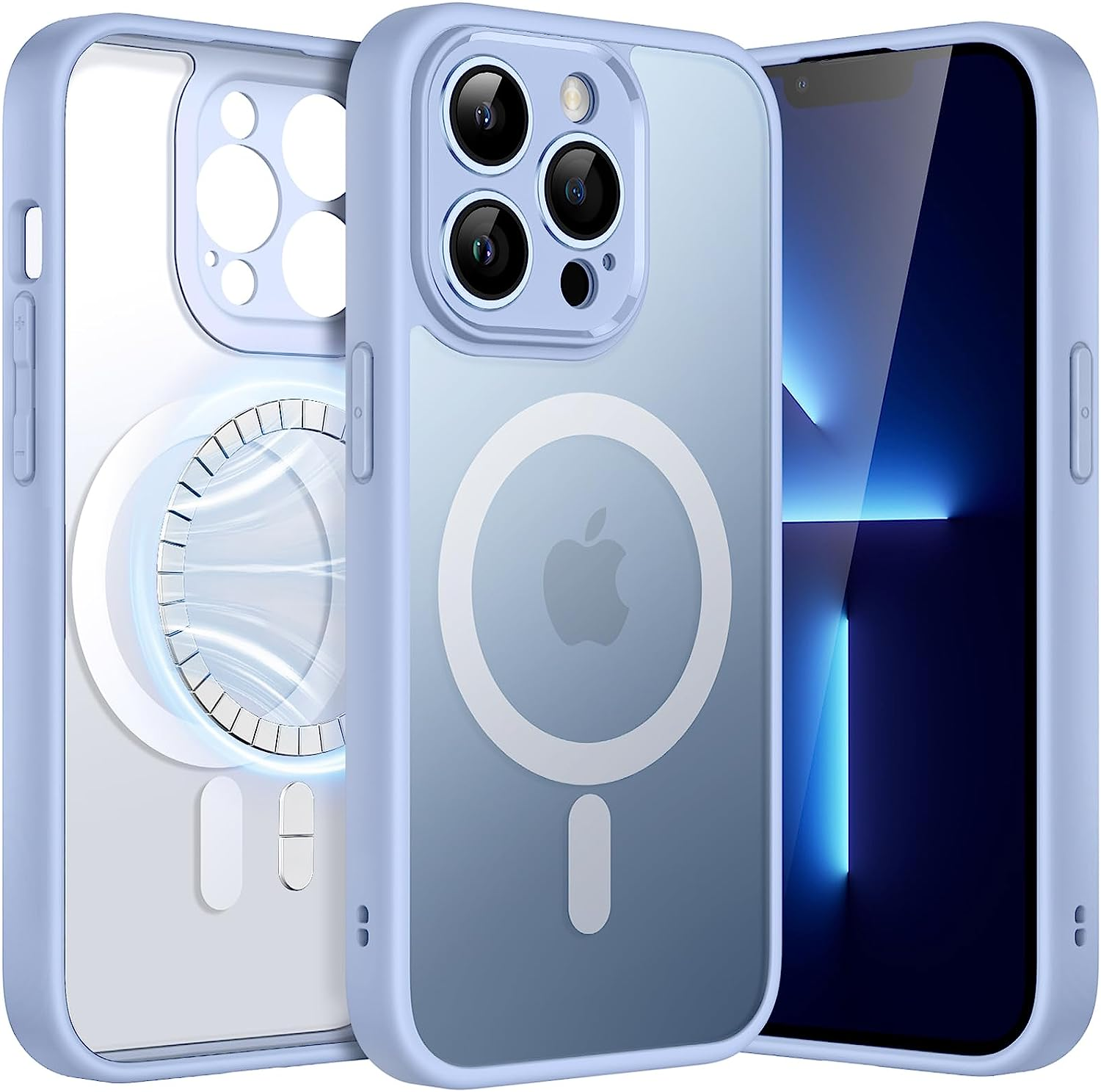 JETech Magnetic Case for iPhone 13 Pro Max 6.7-Inch, Compatible with MagSafe,... - Picture 11 of 16