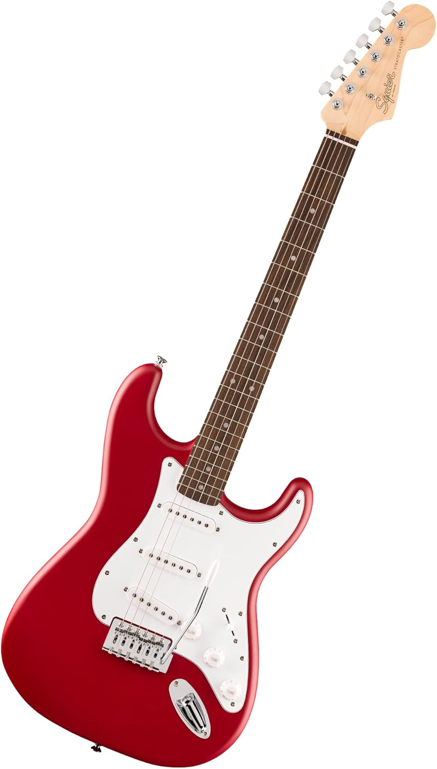 Fender Squier Debut Stratocaster Electric Guitar Dakota Red Matte