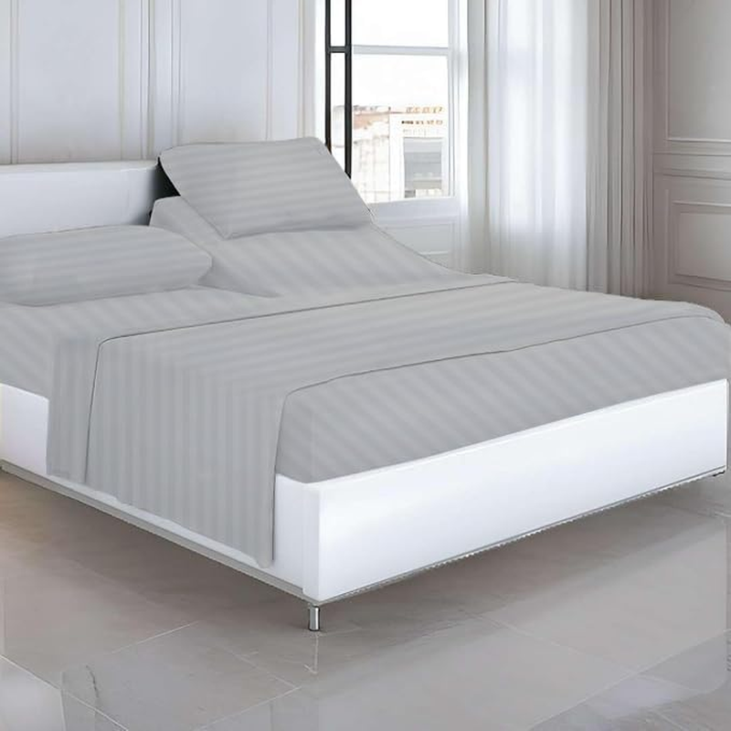 Top Split King Sheets for Adjustable Bed - 100% Egyptian Cotton 1000 TC Sheets for Sleep Number Bed 34