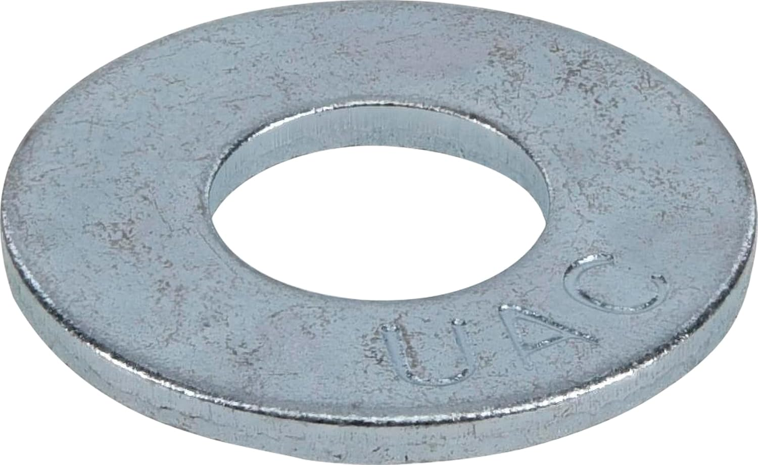 USS Flat Washers, 5/16In, 100 Pack, Zinc