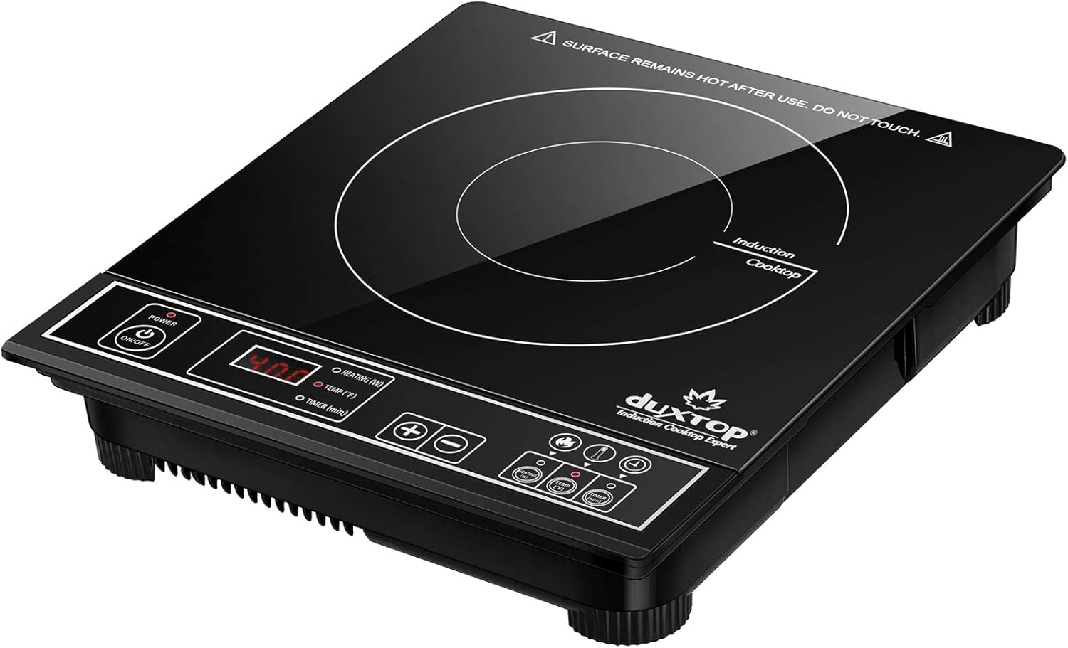 1800W Portable Induction Cooktop Countertop Burner, Silver 8120MC/BT-180G3