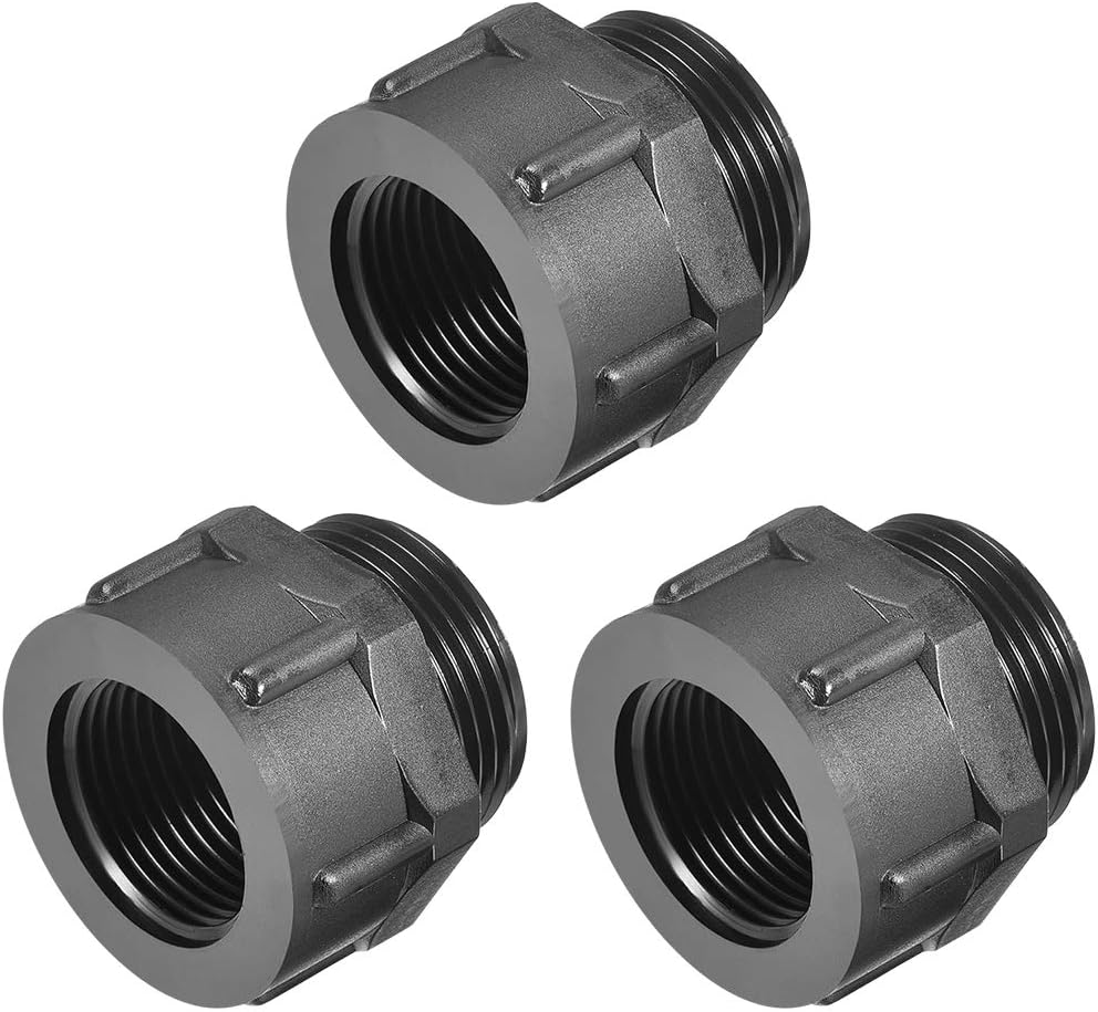uxcell Threaded Reducing Bushings Nylon Connector Adaptor M20 Male Thread to ... - Picture 10 of 16