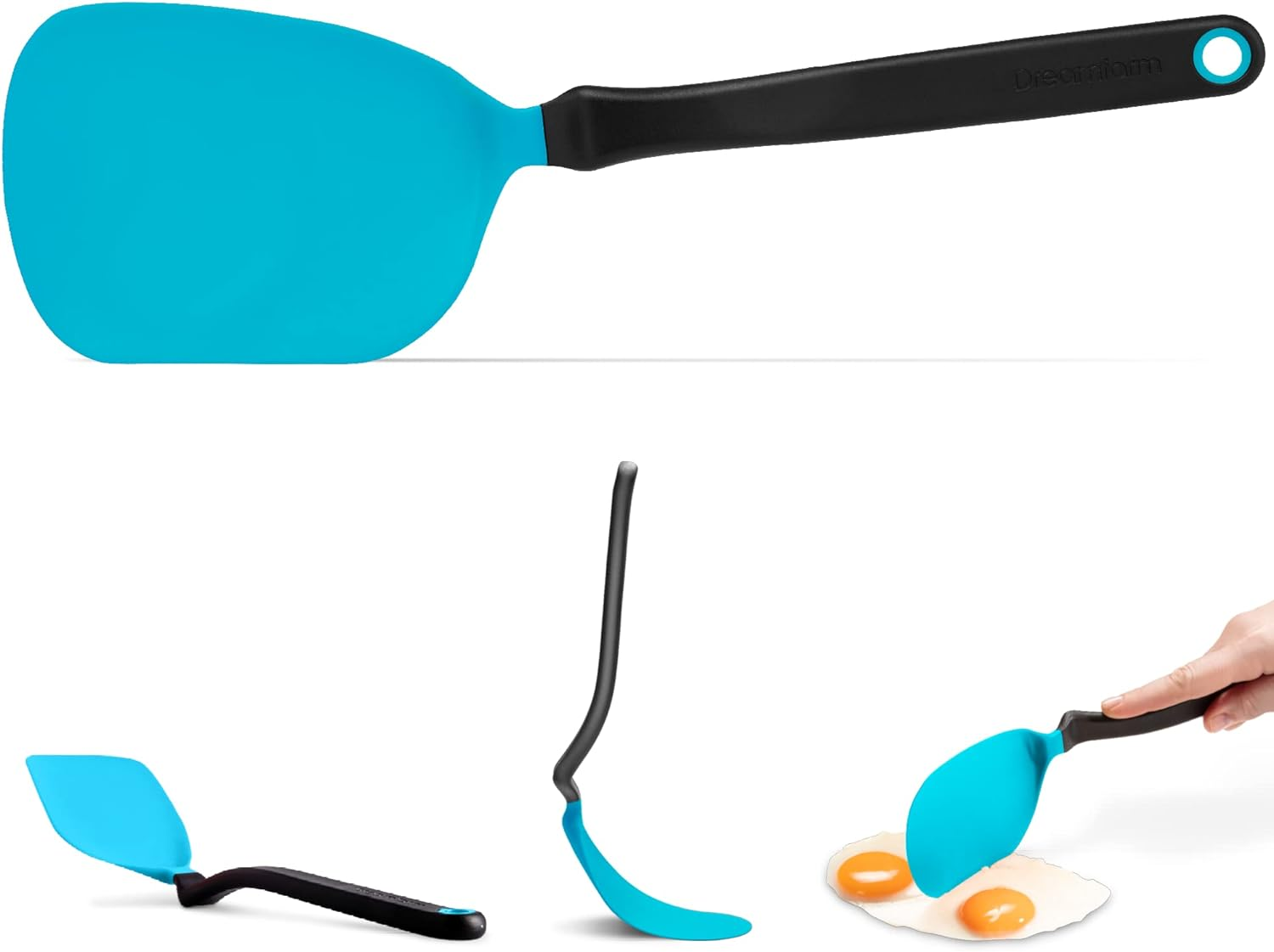 Dreamfarm Chopula Non-Stick-Safe Super-Flexible Sit-Up Spatula with Strong Fl... - Picture 10 of 15