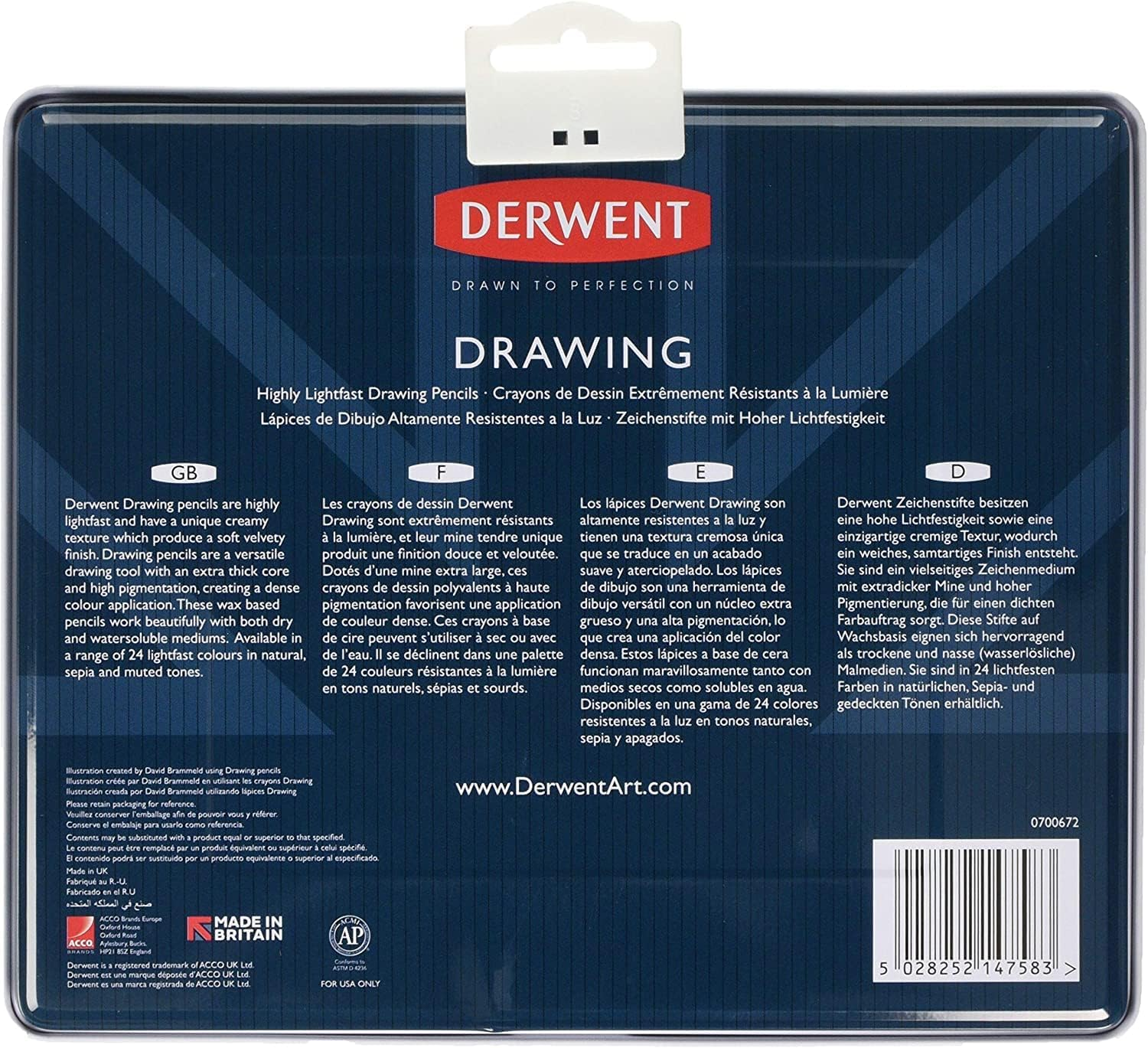Derwent Drawing Colouring Pencils, Drawing & Writing, Set Of 24, Ideal For Il... - Picture 4 of 13
