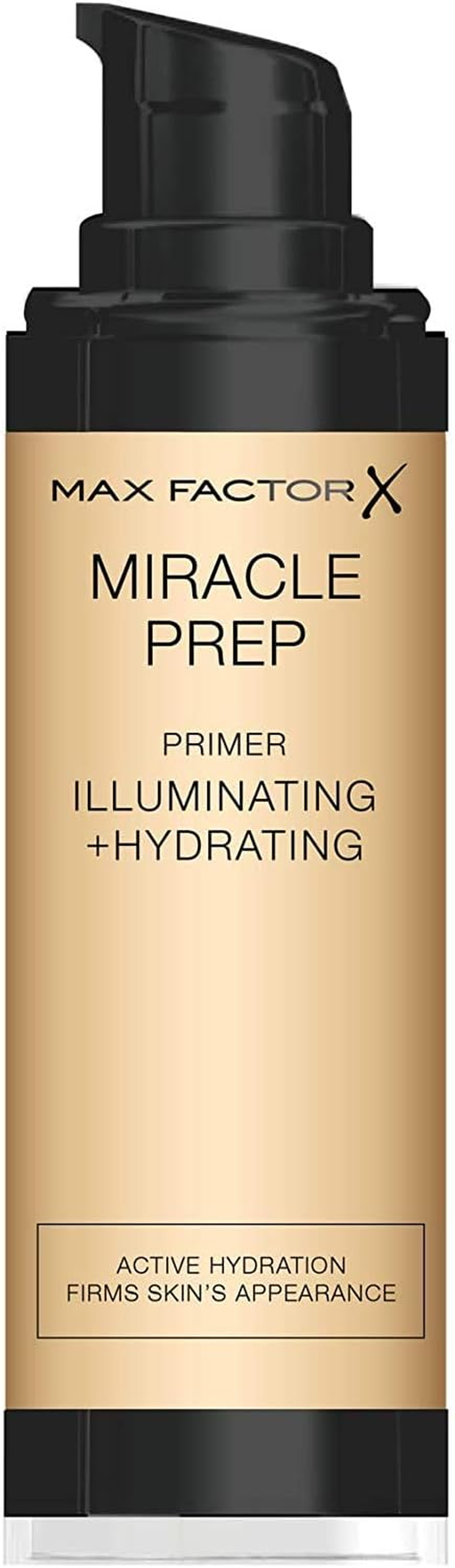 Max Factor Miracle Prep Illuminating & Hydrating Primer, Makeup Base, 30 Ml 99240002759 Illuminating and Hydrating Primer