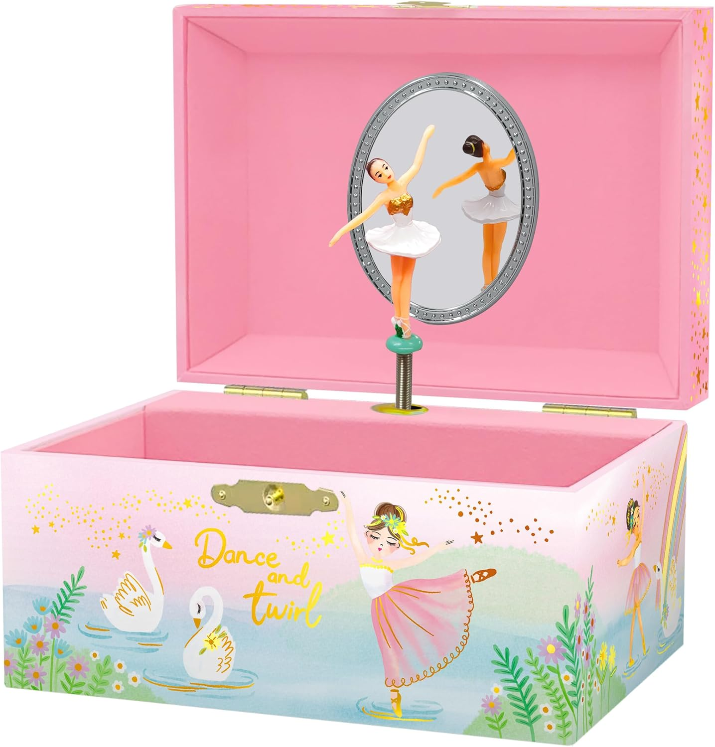 ® Musical Ballerina Jewelry Box for Girls | Music Boxes for Little Girls | Toddler Jewelry Box for 4 Year Old Kids | Toys for Toddlers | Birthday Gifts for Kids 5, 6, 7, 8, 9 Years