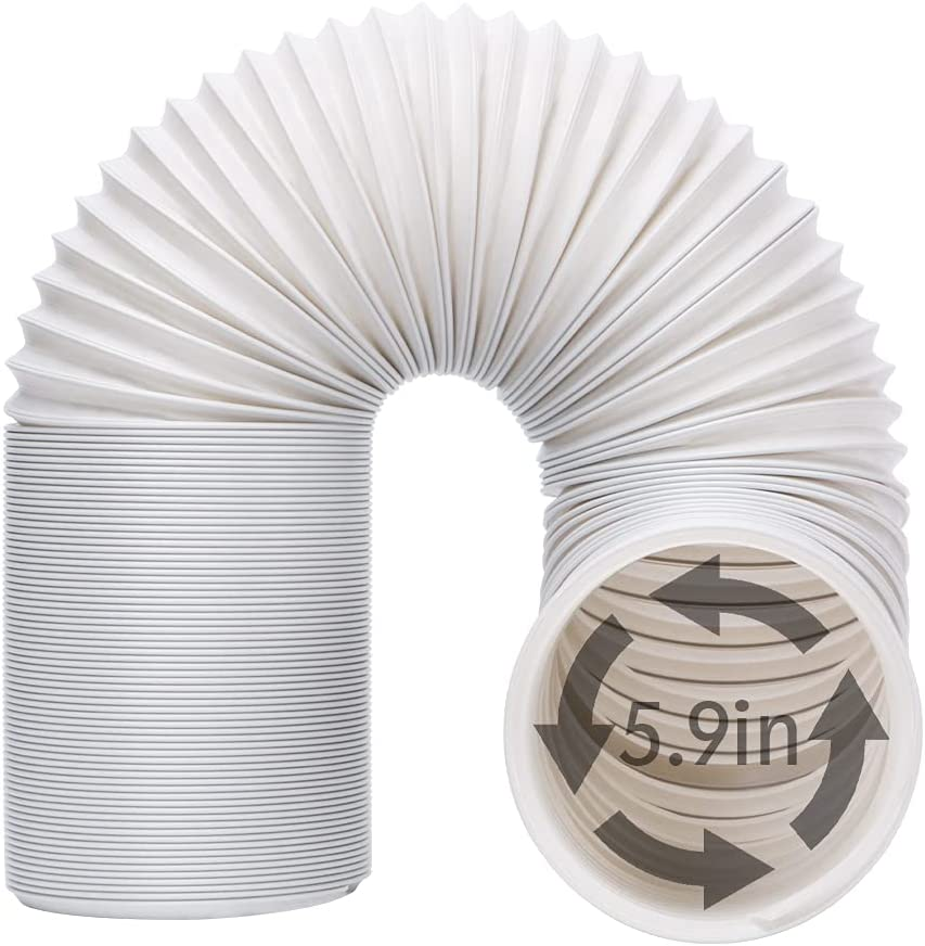 UNAOIWN Portable Air Conditioner Exhaust Hose. AC Vent Hose with 5.9