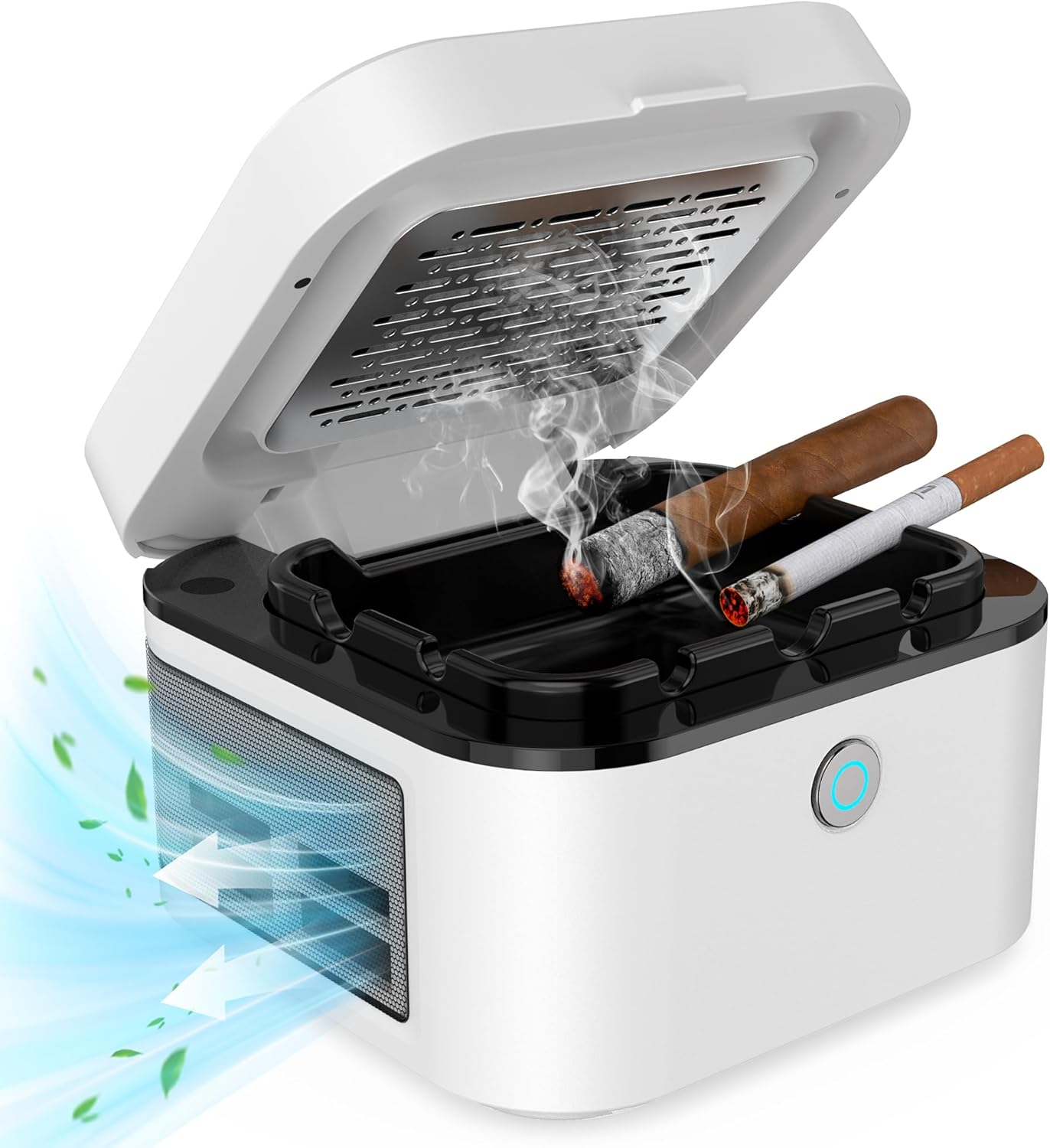 2 in 1 Air Purifier Multifunctional Smokeless Ashtray for Cigarette Smoker,  HEPA | eBay