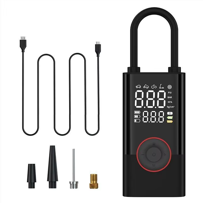 150PSI Smart Air Pump Tire Inflator Portable Air Compressor w/ Digital Pressure