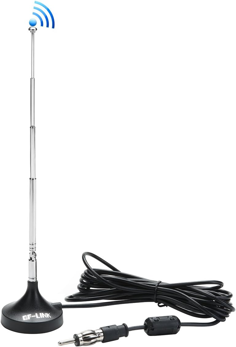 Magnetic FM Car Antenna AM FM Telescoping Antenna Car Radio Truck with Magnetic Base