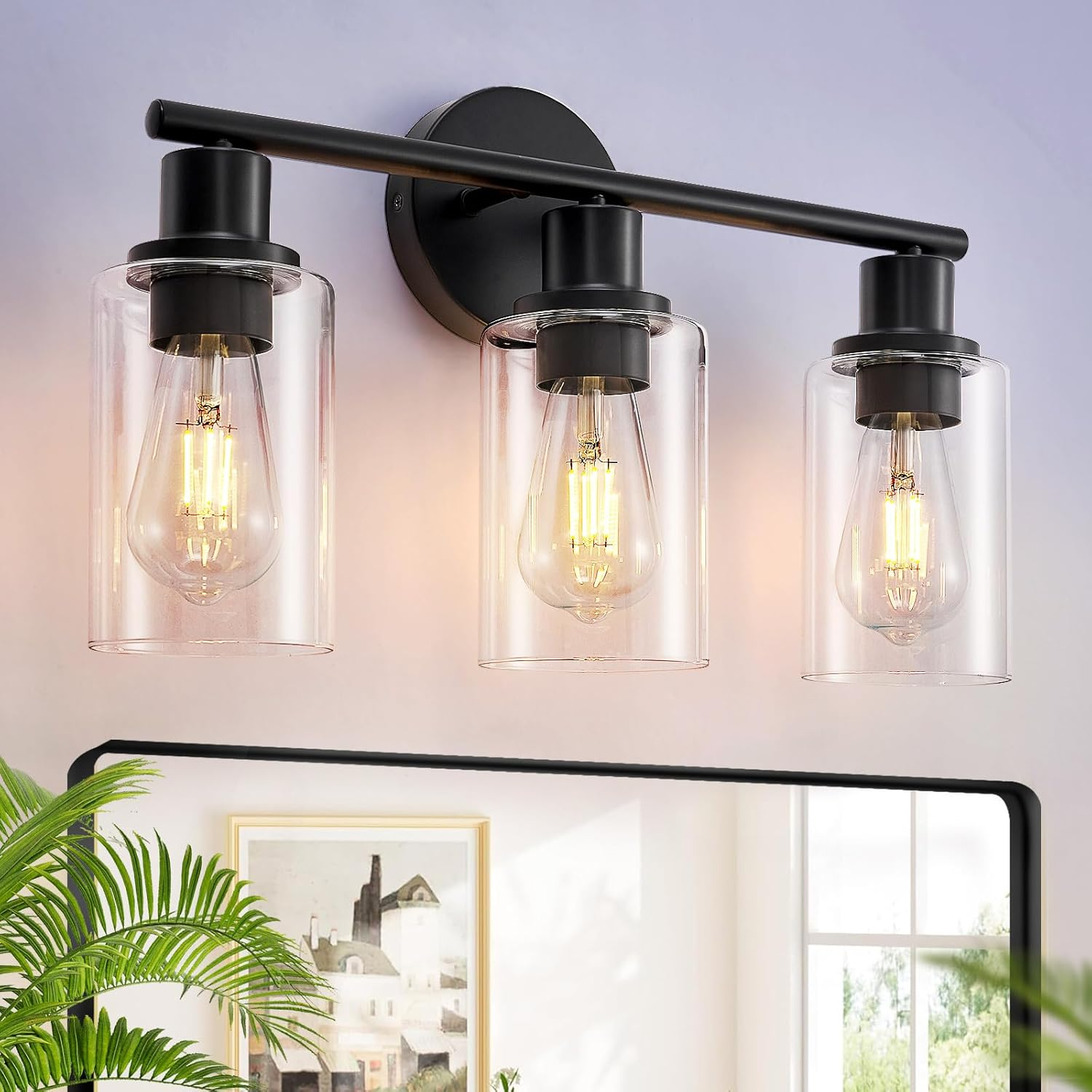 DLLT 3-Light Bathroom Light Fixtures: 18.51