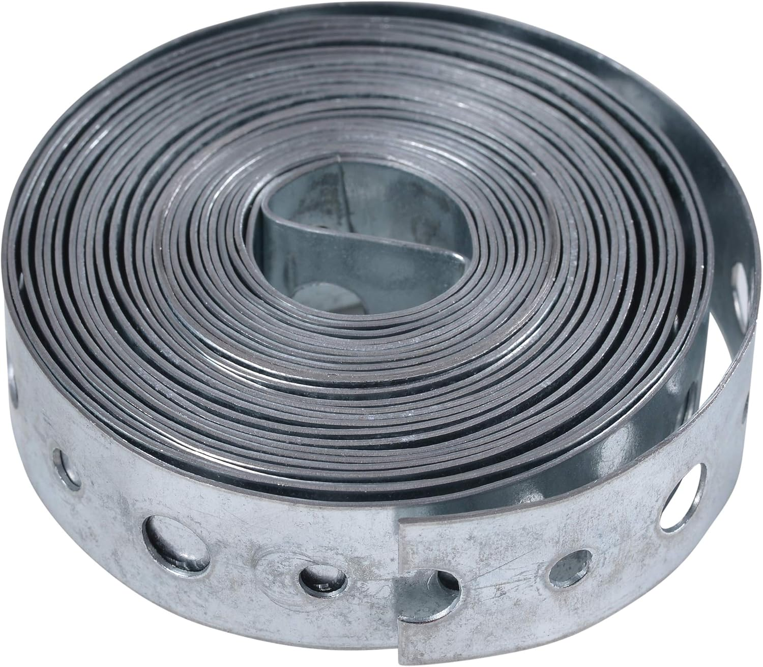 33923 28 Ga. Galvanized Hanger Strap, Bagged - 3/4-Inch X 10-Feet