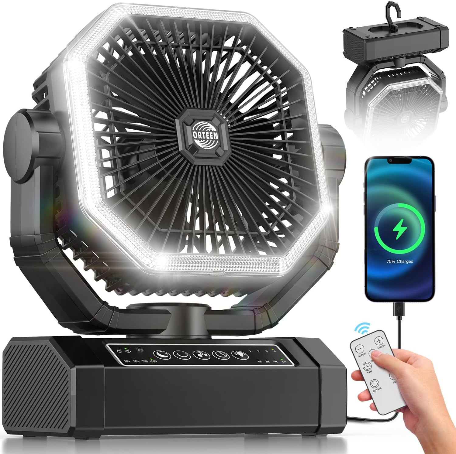 large tent fan