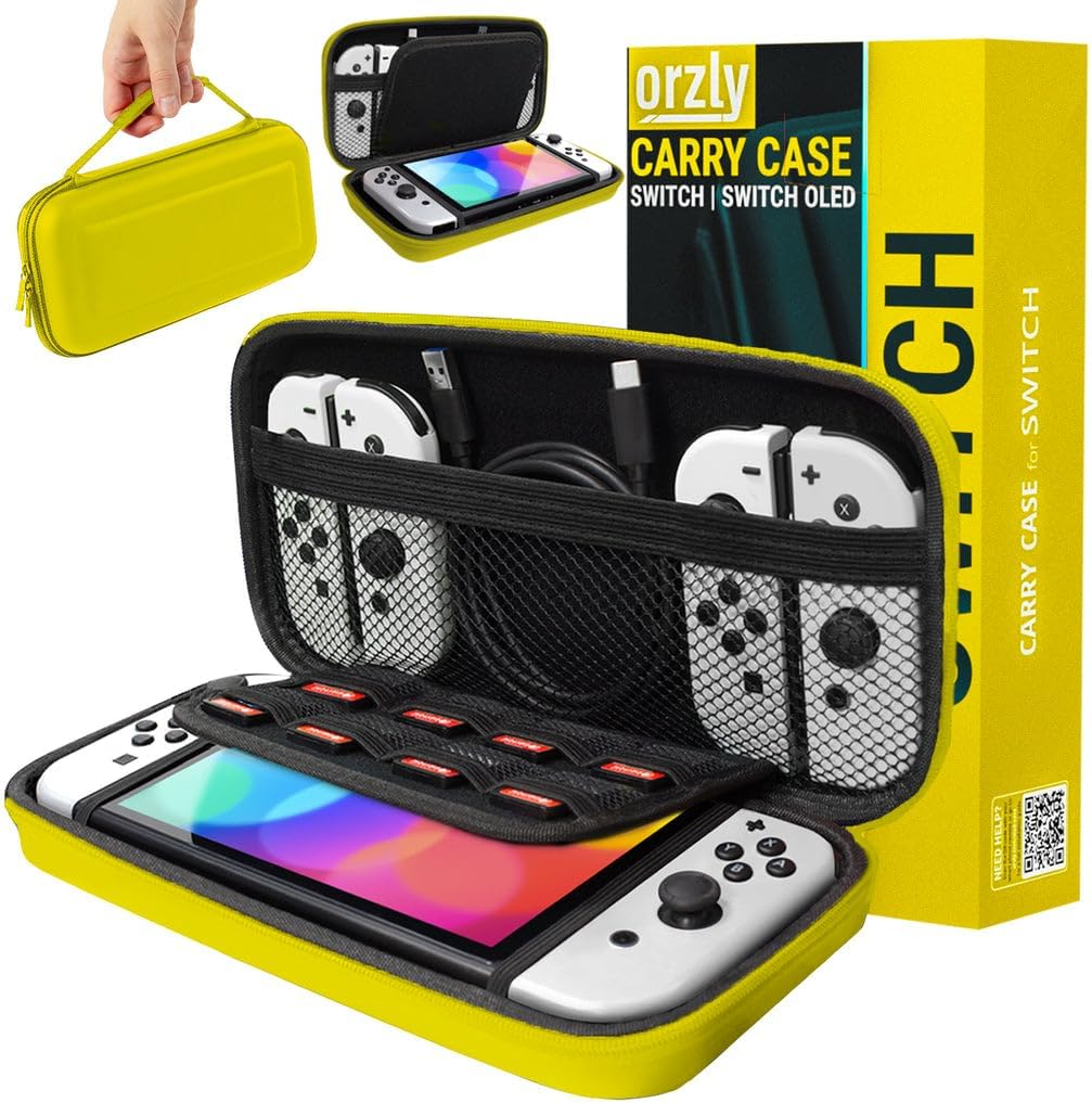 Orzly Carry Case Compatible with Nintendo Switch and New Switch OLED Console ... - Picture 11 of 20