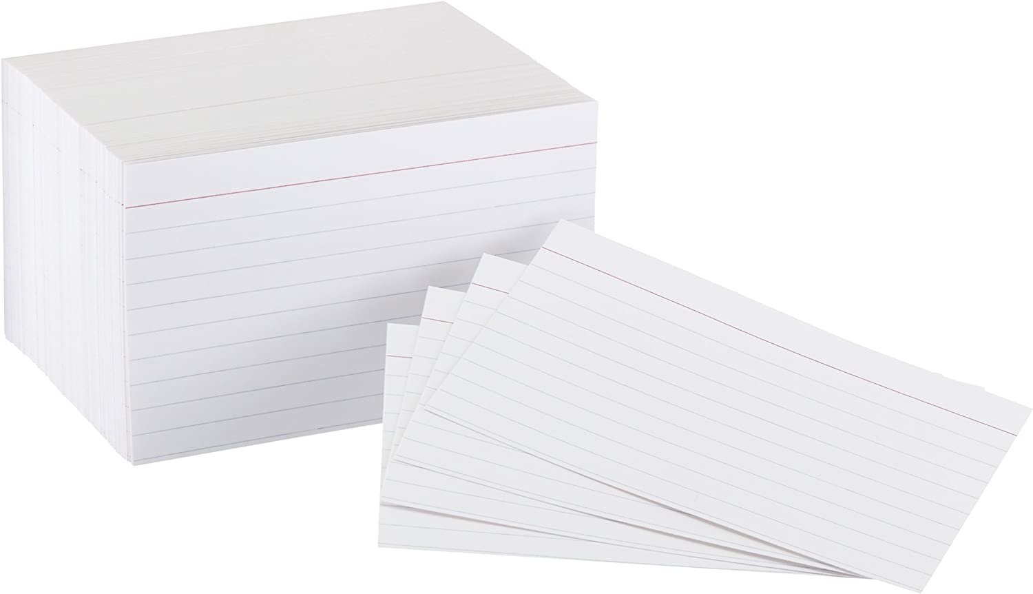Index Cards Studying and Note Taking White 3