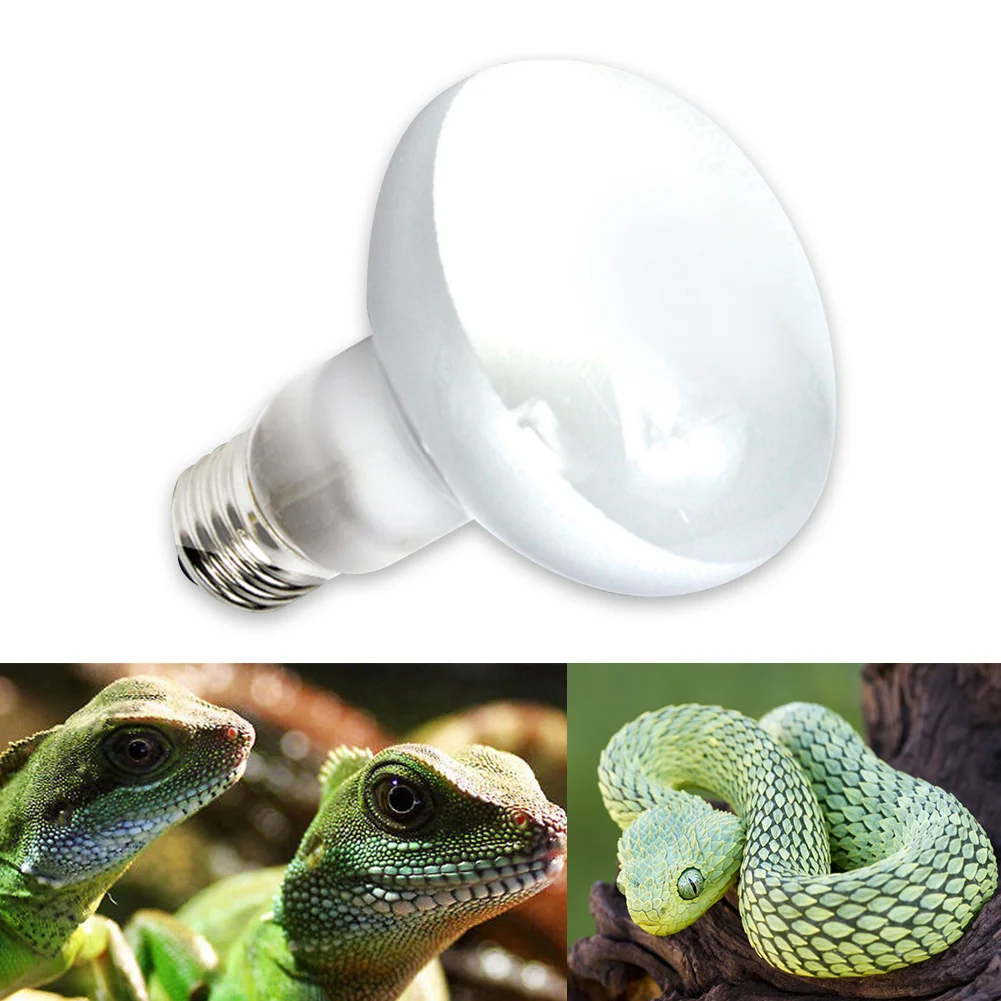 25-100W UVA+UVB Reptile Lamp Bulb Turtle Basking UV Light Bulbs Heating Lamp Amphibians Lizards Temperature Controller 220V