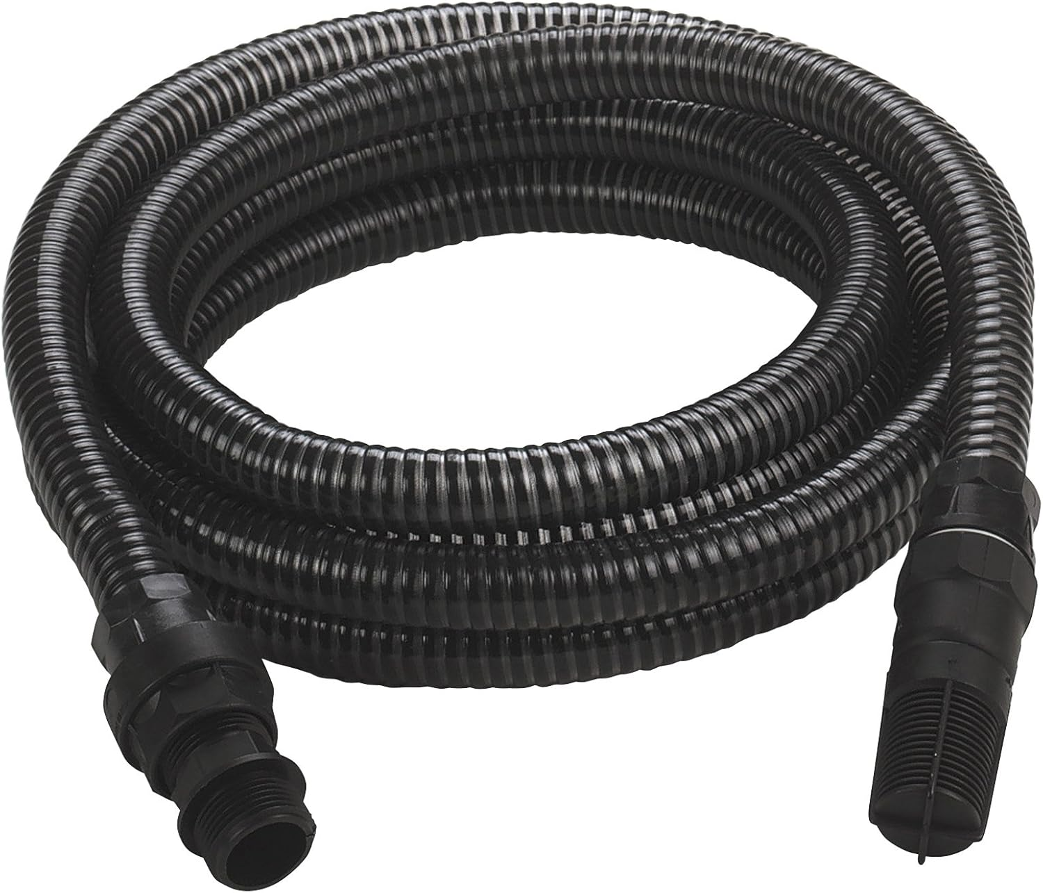 Original Einhell Saugschlauch 7 M (Pumpen-Zubehör, Für Einhell Gartenpumpen, Hauswasserwerke & -Automaten, Länge 7 M, Ø 25 Mm, Inkl. Adapter, Doppelnippel, Rückschlagventil)
