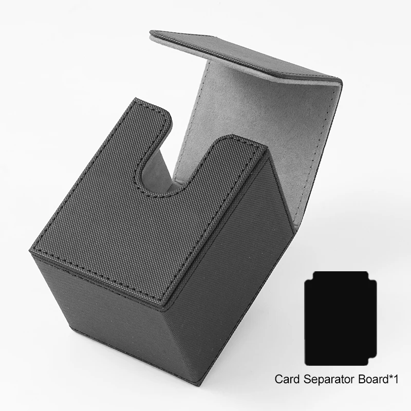 100+PU Game Card Deck Storage Box for MTG Board Games Commander Card Carrying Organiser Case Trading Card Deck Box Gift