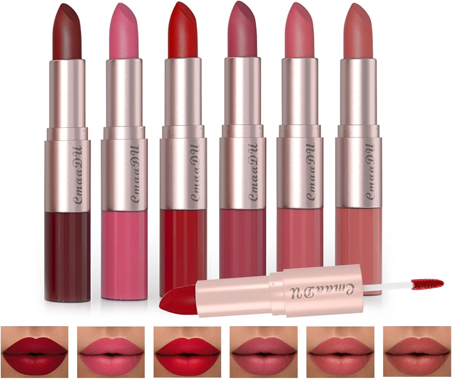Joyeee Lipstick Set, Matte Long Lasting Waterproof Makeup Gift Kit for Women ... - Picture 13 of 13