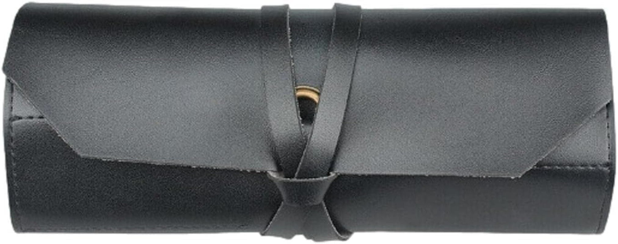 Leather Tool Roll Pouch 10 Slots - Tool Portable Carry on Pouch, Workshop Storage, Woodworking Tools Organizer Full Grain Leather