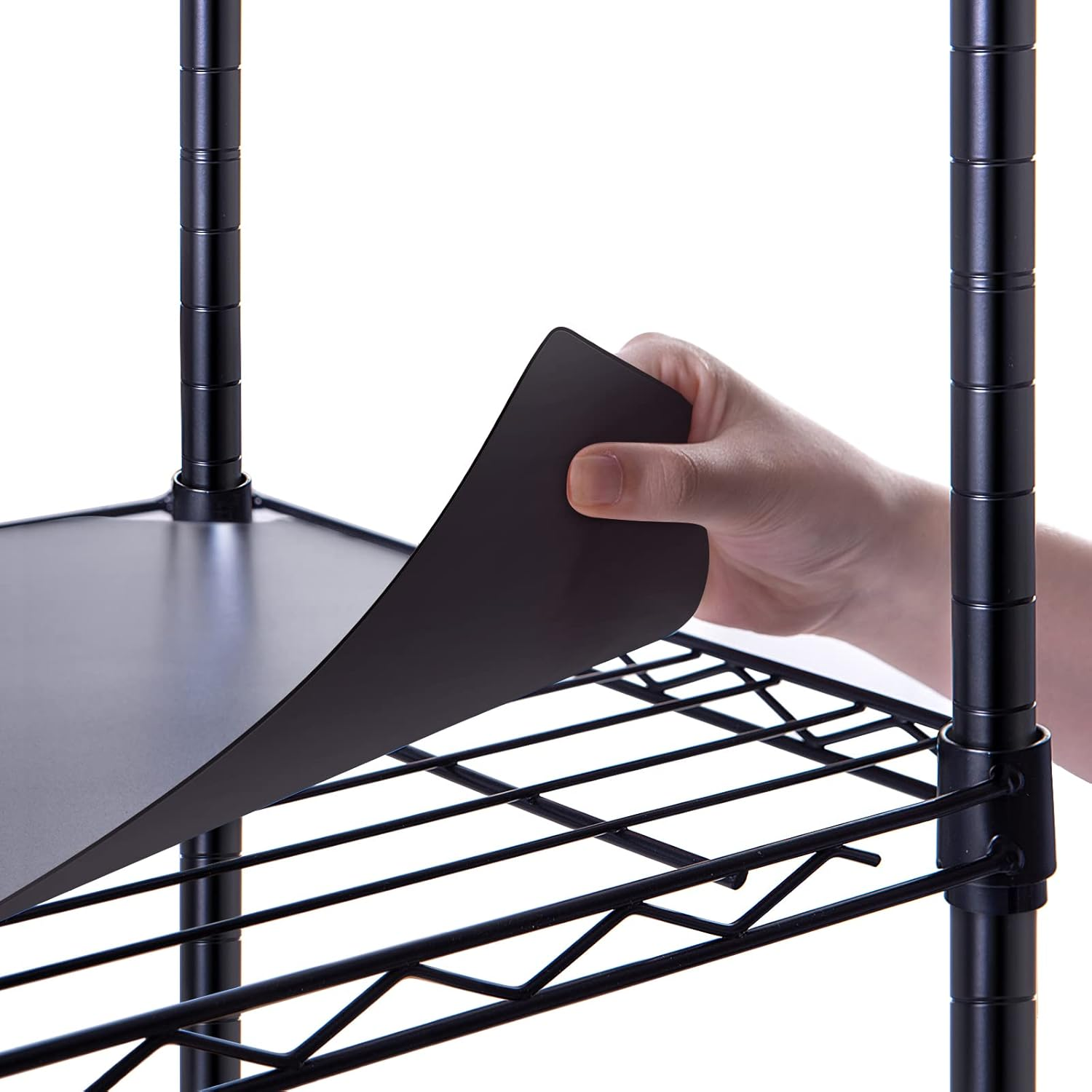 Poofzy Wire Shelf Liner 14 X 36, Set of 5 Shelf Liners for Wire Shelving Plastic