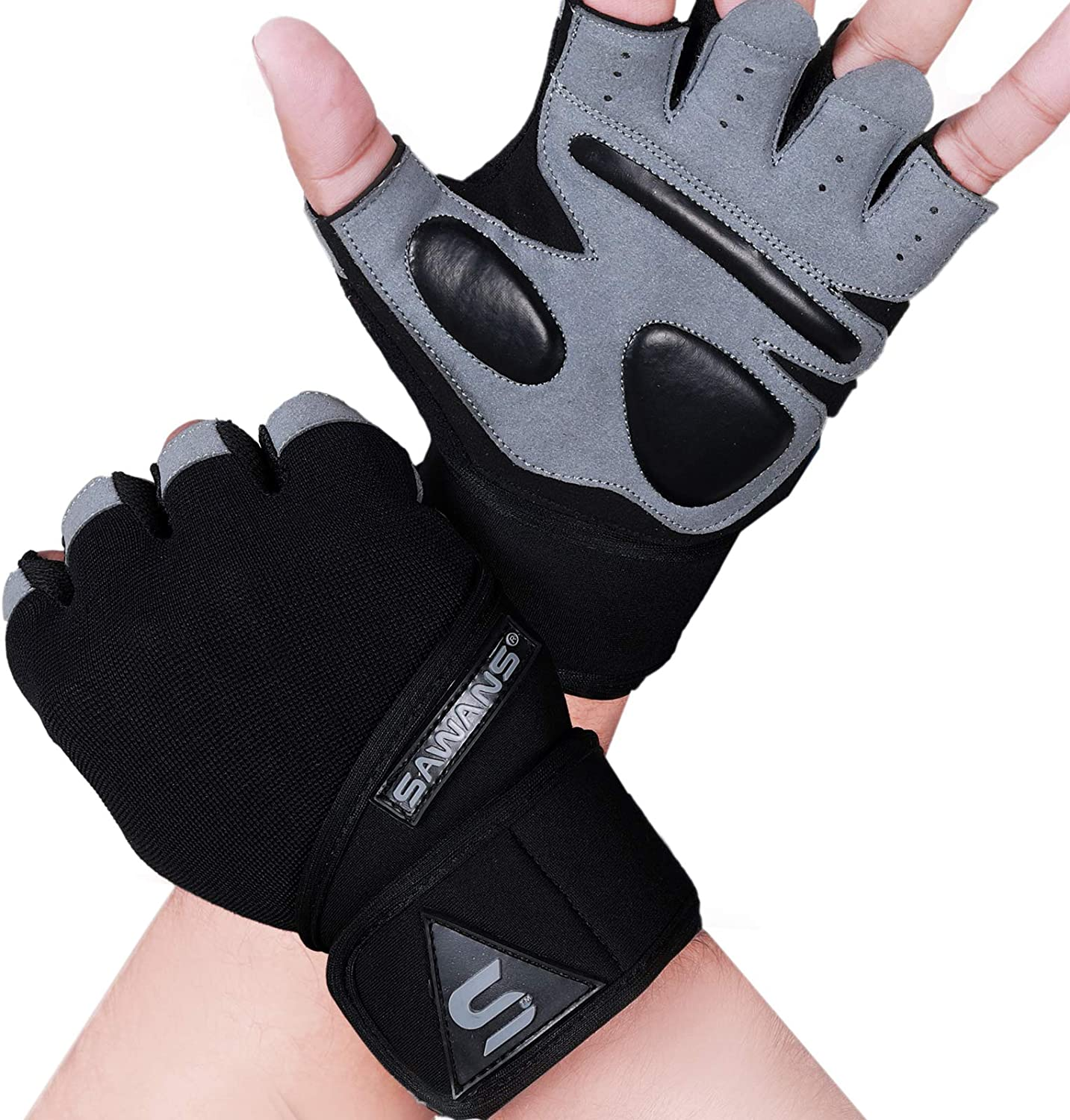 Guantillas Gym Guantes De Gimnasio Para Mujer Hombre Bicicleta Mu�Equeras