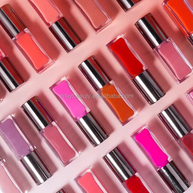 Big Brush 22 Colors Lip Moisturizing Glaze Vegan Private Label Lipgloss Created My Own Makeup Brand Custom Logo Glossy Lip Gloss