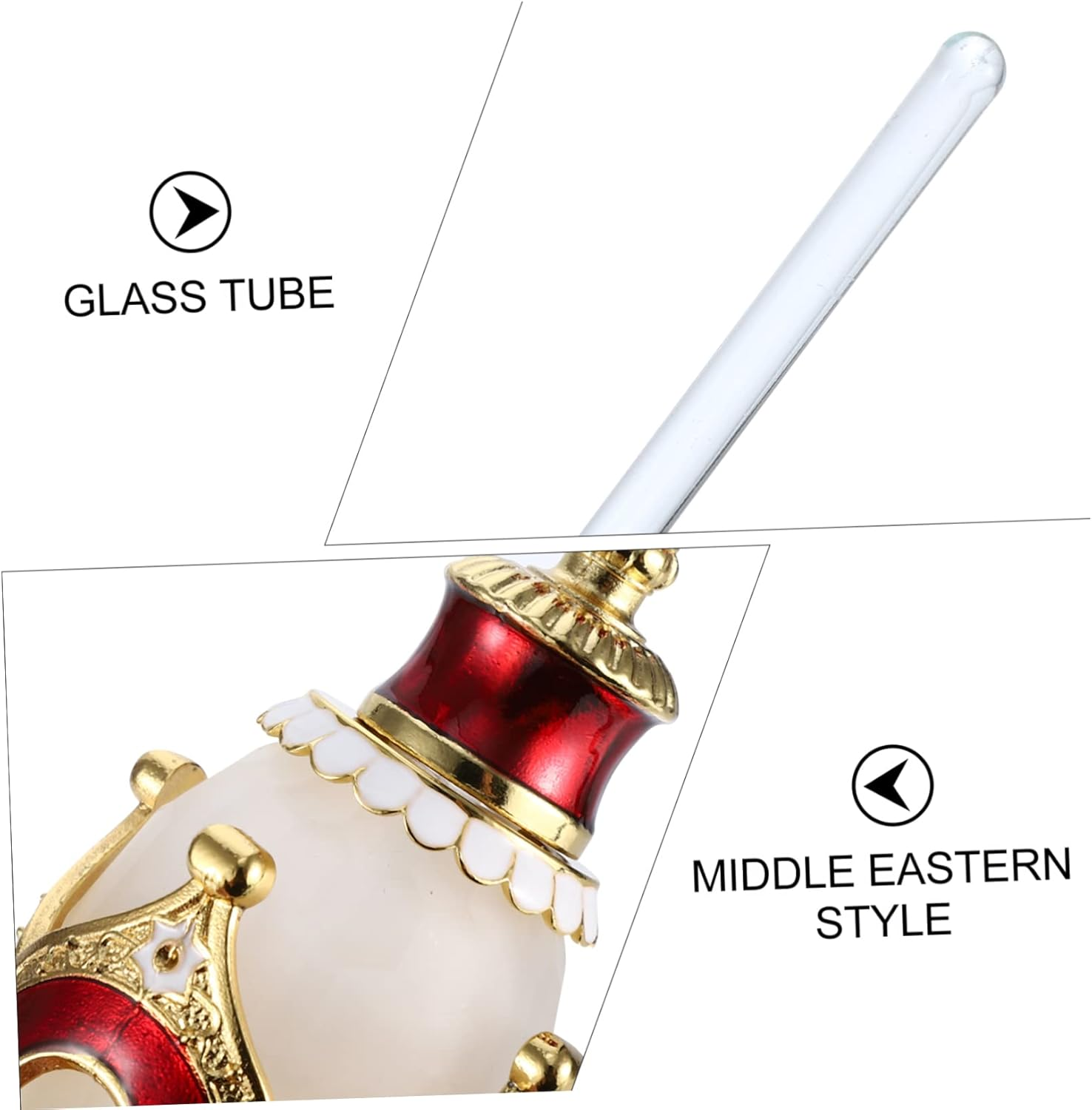 WOONEKY Perfume Bottle Essence Bottle Perfume Bottles Glass Spray Bottles for... - Picture 6 of 13