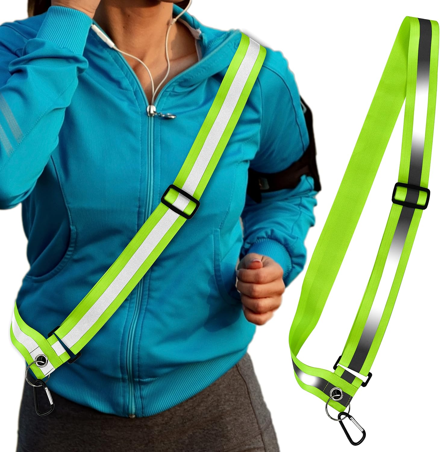 Reflective Belt for Running Army PT Belt Reflective Running Gear