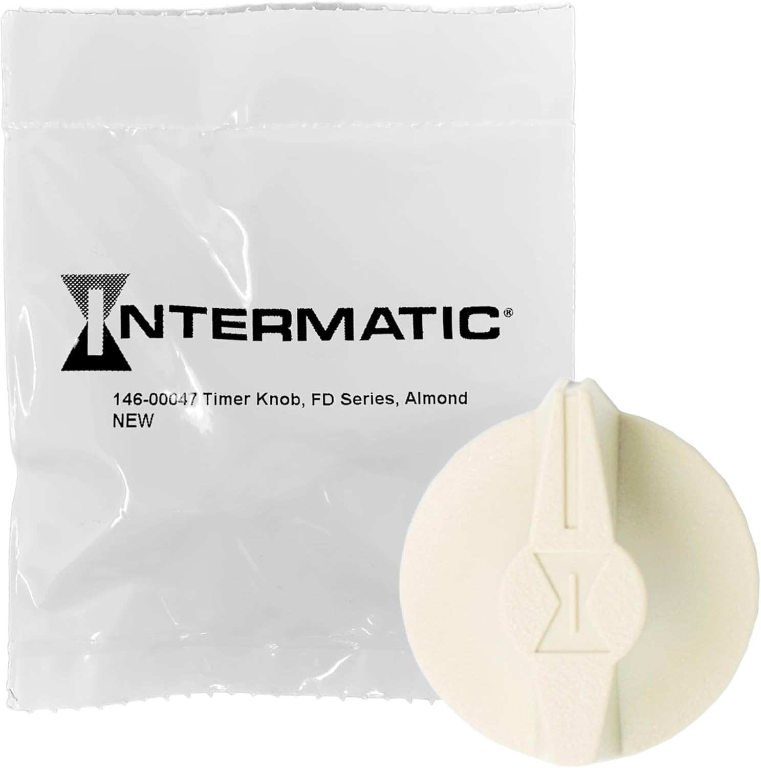 Intermatic 146MT575 Timer Knob for FD Series Spring Wound Timers - Almond