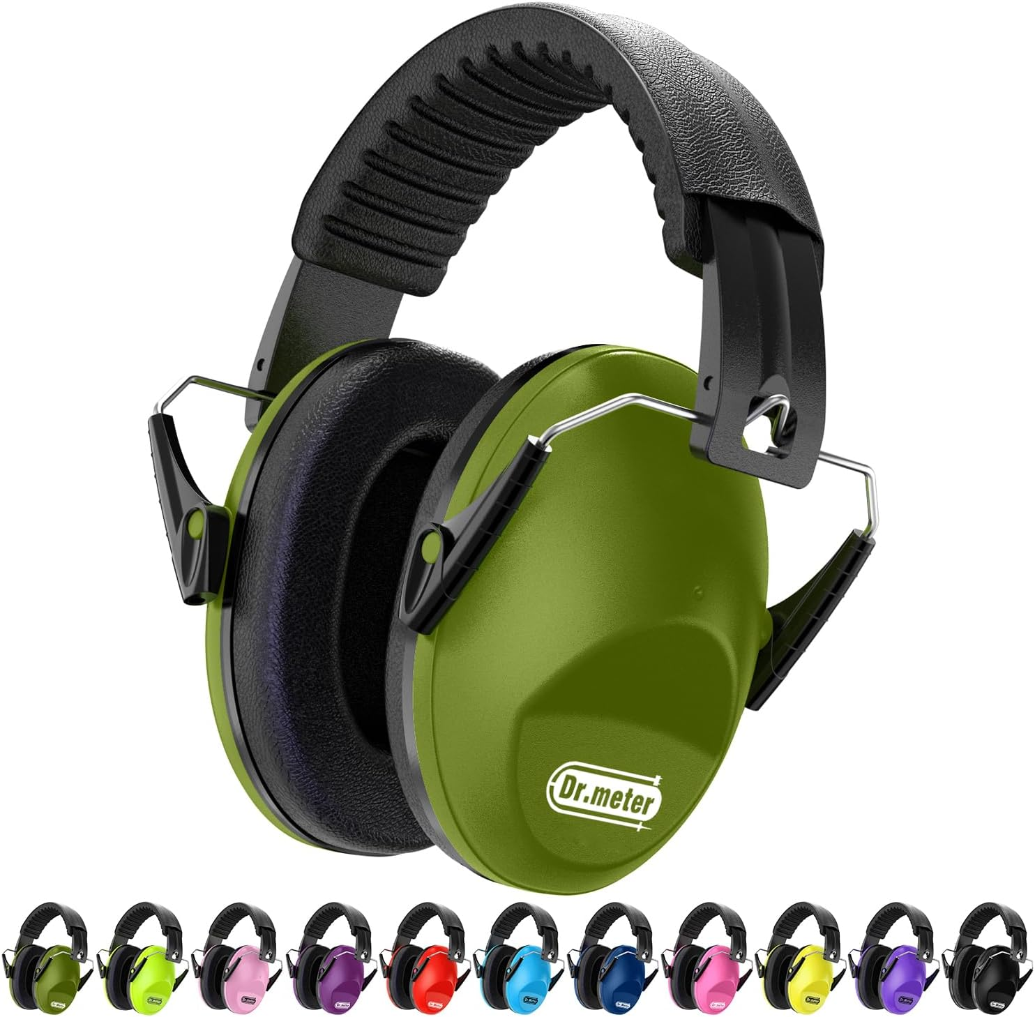 Noise Cancelling Ear Muffs SNR27.4 Hearing Protection Kids Autism Adjustable