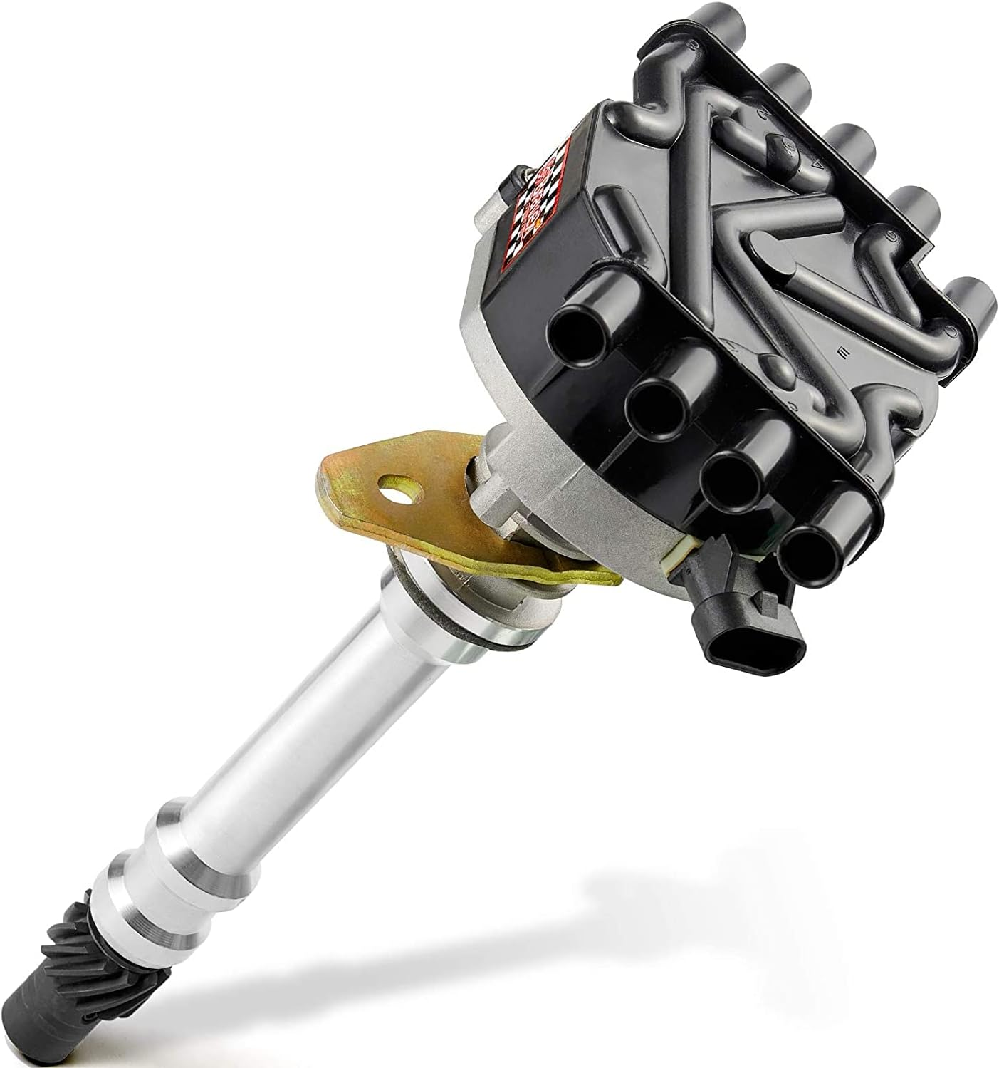 Complete Hei Ignition Distributor Compatible with Chevy GMC Vortec 1996-2002 V8 5.0L 5.7L Models Small Block C1500 C2500 C3500 K1500 K2500 K3500 W3500 W4500 Black Cap
