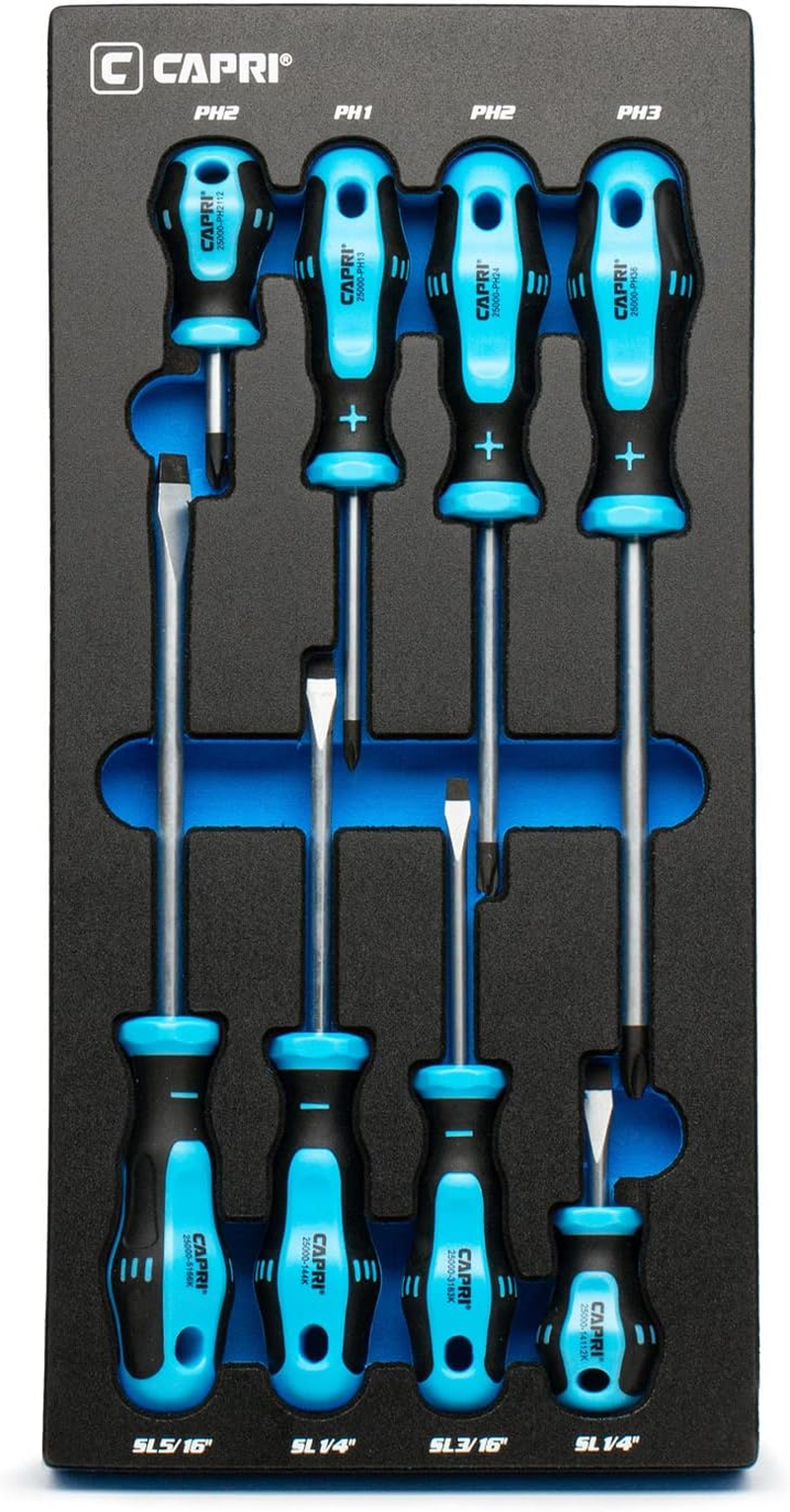 25000-SS8KMT Kontour Screwdriver Set, 8-Piece with the Mechanics Tr