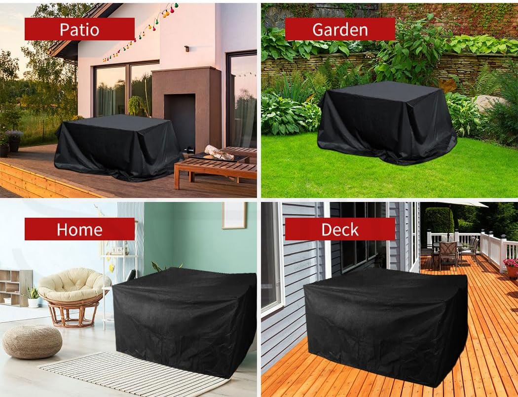 Marlow Outdoor Furniture Cover, Patio Covers Waterproof Garden, 210D Oxford F... - Picture 6 of 15