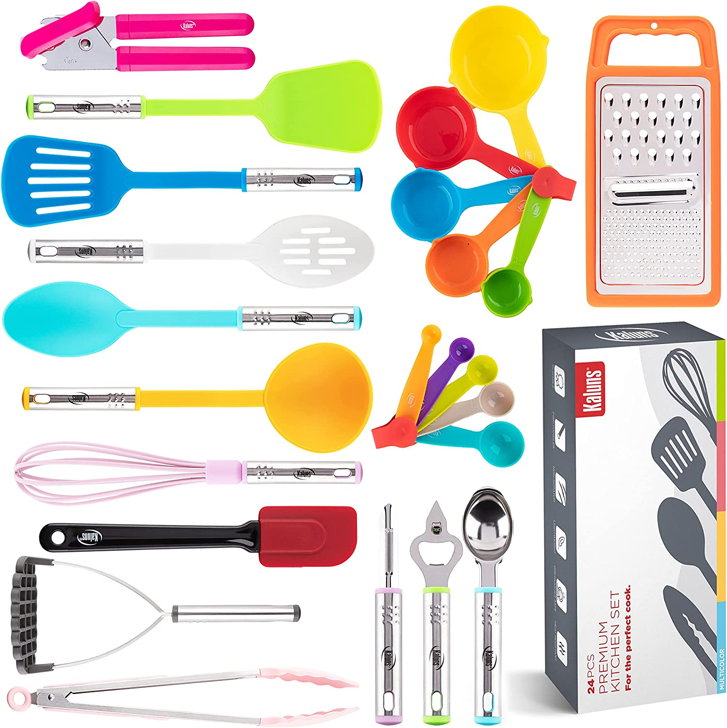 Kitchen Utensils Set, Cooking Utensil Set Kitchen Gadgets, Pots and Pans Set
