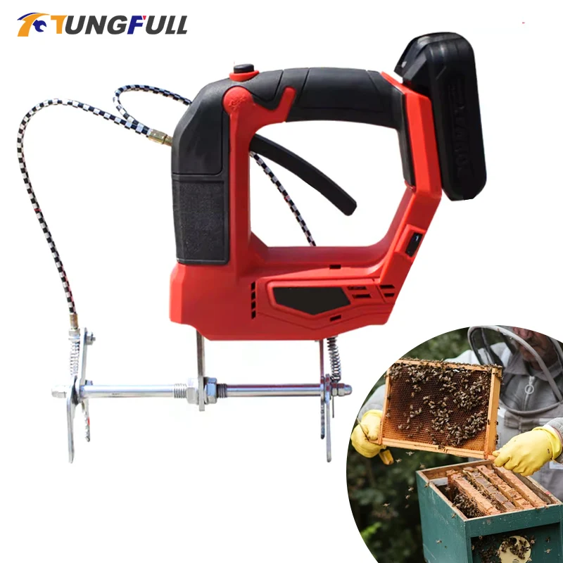 Bee Frame Shaking Machine Electric Vibrating Honey Machine Rechargeable Bee Shaker Beekeeping Tool Removal Vibrating Machine