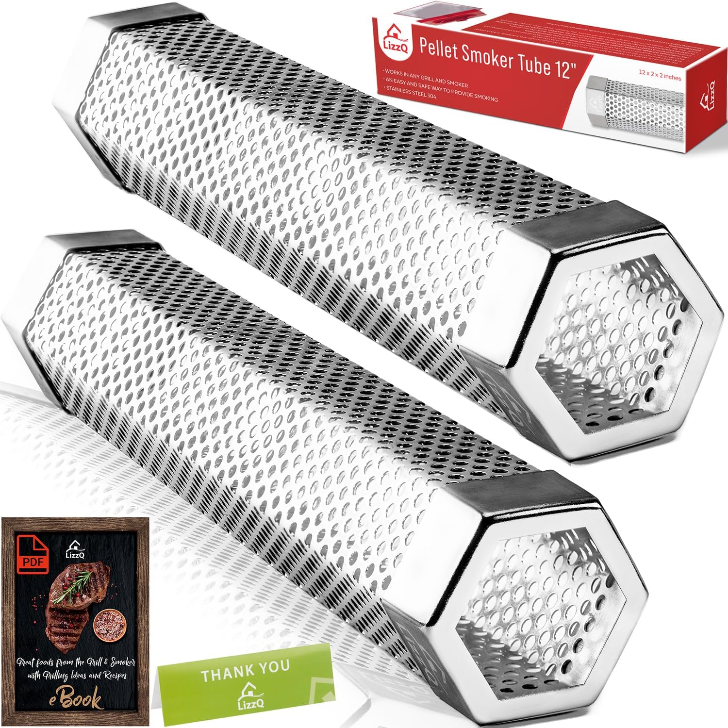 Premium Pellet Smoker Tube 12