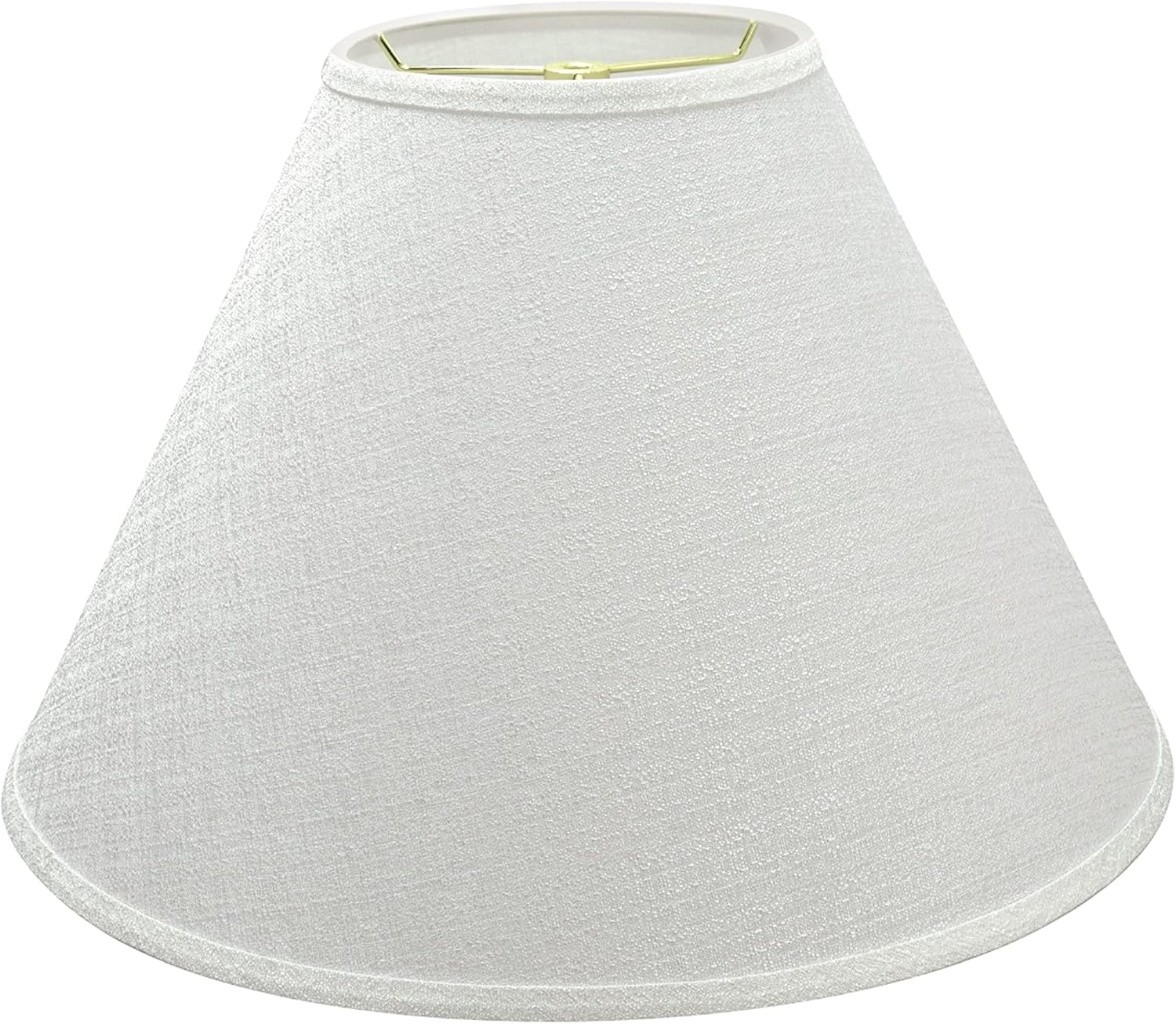 32773A Transitional Hardback Empire Shaped Spider Construction Lamp Shade in Cotton, 18