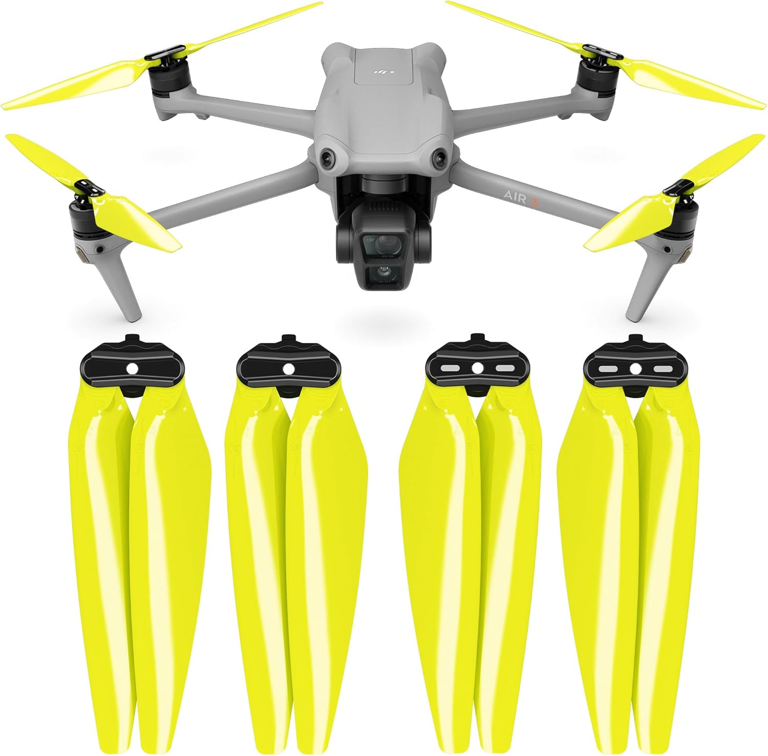 Master Airscrew Stealth Propellers for DJI Air 3 & Air 3S - Black, 4 pcs - Picture 10 of 16