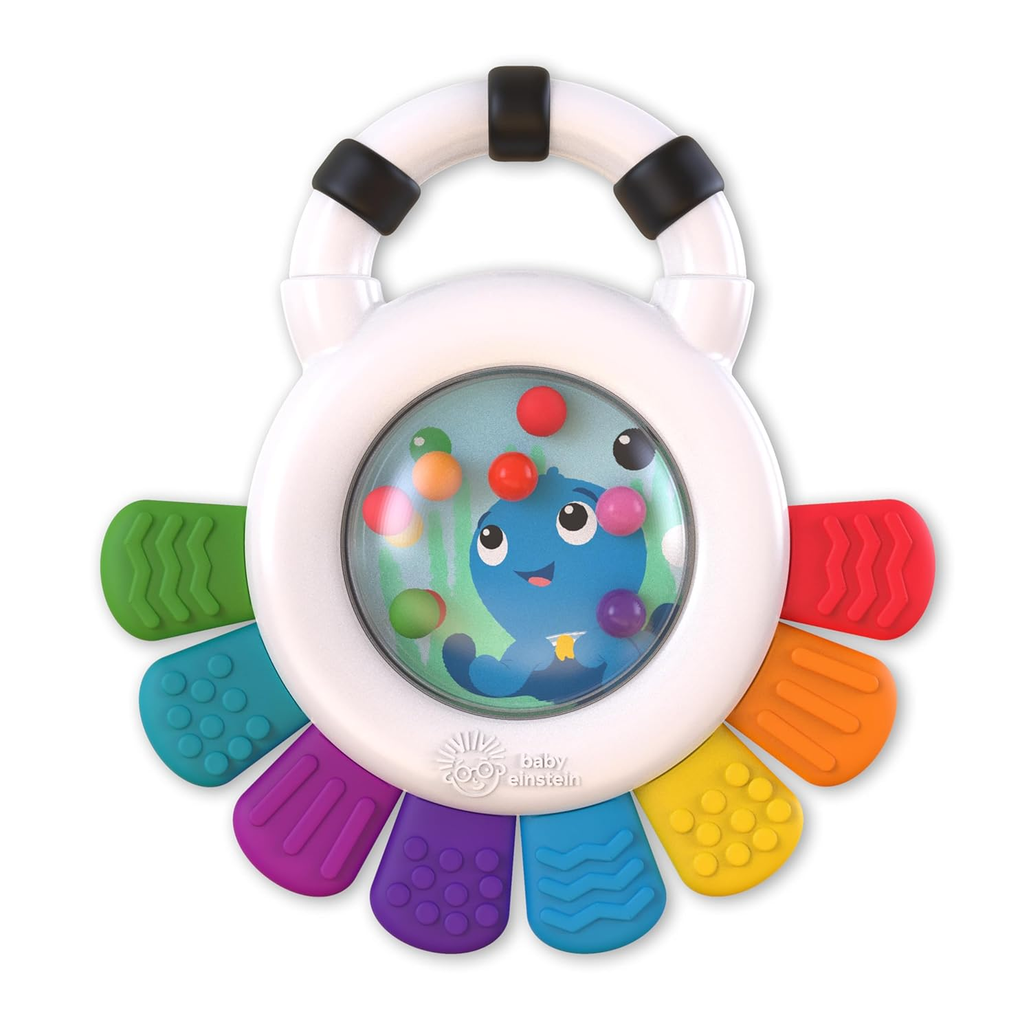 Baby Einstein Outstanding Opus the Octopus Sensory Rattle & Teether Multi-Use