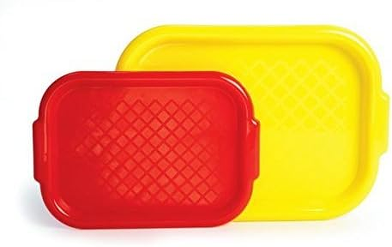 ® Brawny Tough Large Plastic Art Trays, Great for Crafting, Organizing, Sorting, Set of 5, Measures 19-1/2