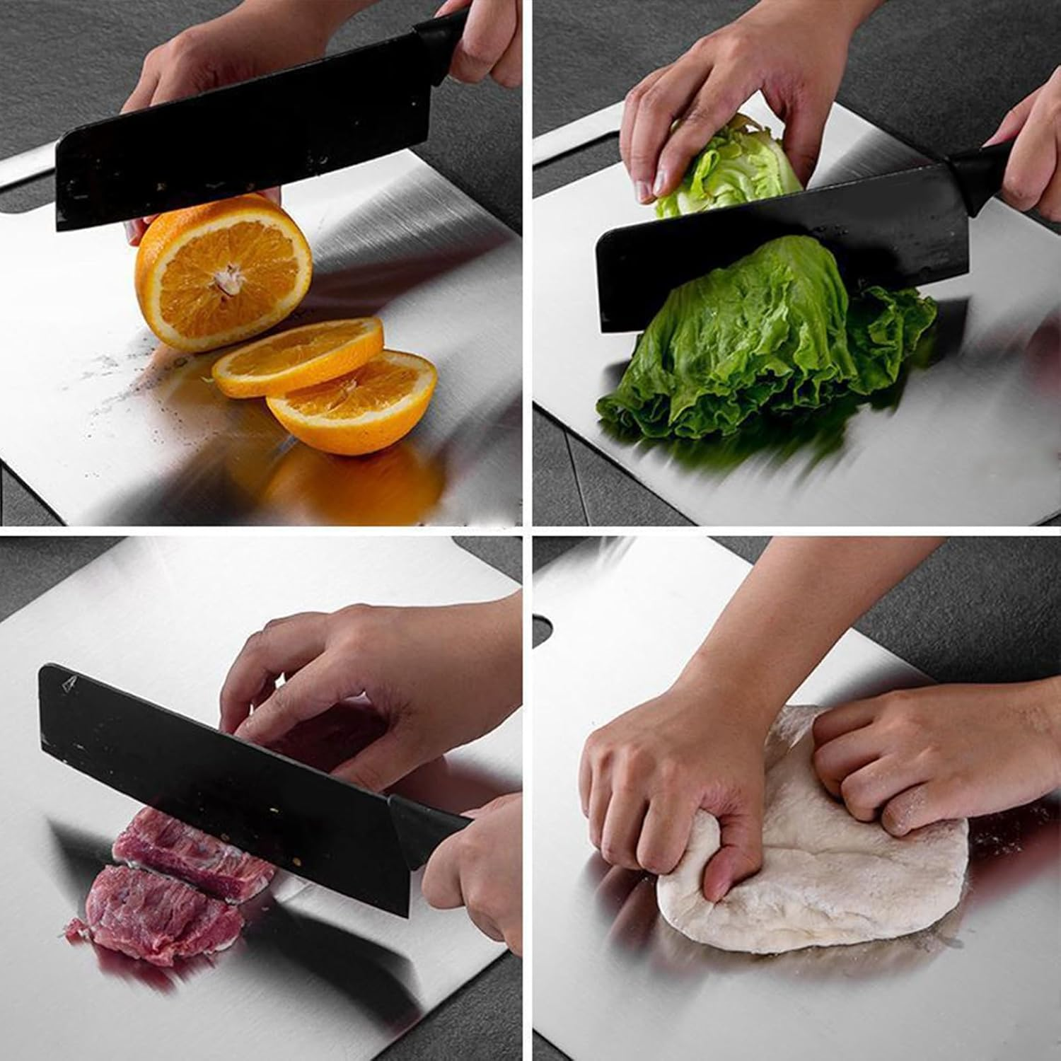 Titanium Cutting Board - Stainless Steel Cutting Board, 100% Pure Titanium Cu... - Picture 8 of 15