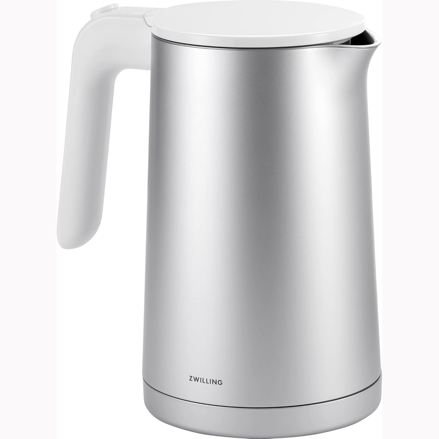Enfinigy Cool Touch 1-Liter Electric Kettle, Cordless Tea Kettle & Hot Water - Silver